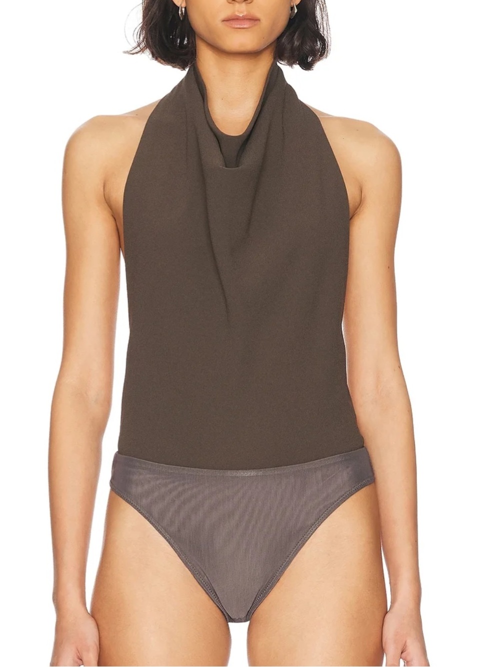 Ronny Kobo Sheena Bodysuit in Desert